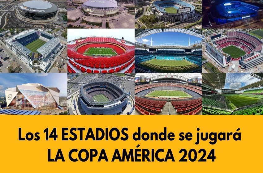 Estadios donde peru, jugará la Copa América 2024